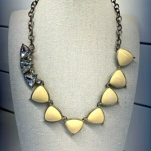 Vintage Asymmetrical Collar Beaded Statement Necklace